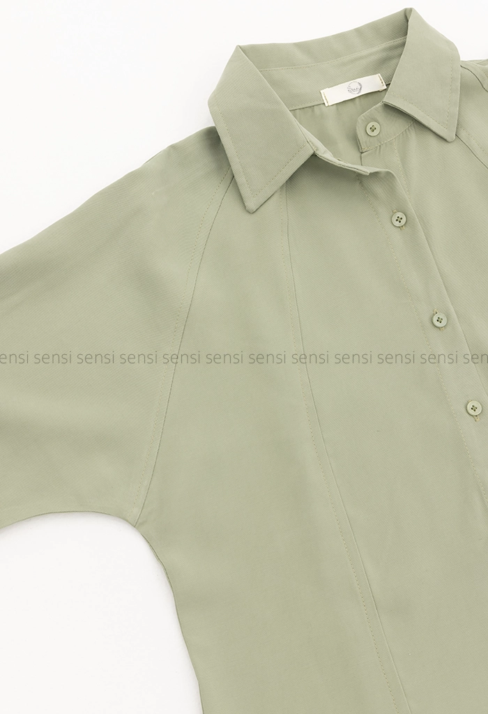 شومیزیقه جلو دکمه سیلک کد1005283